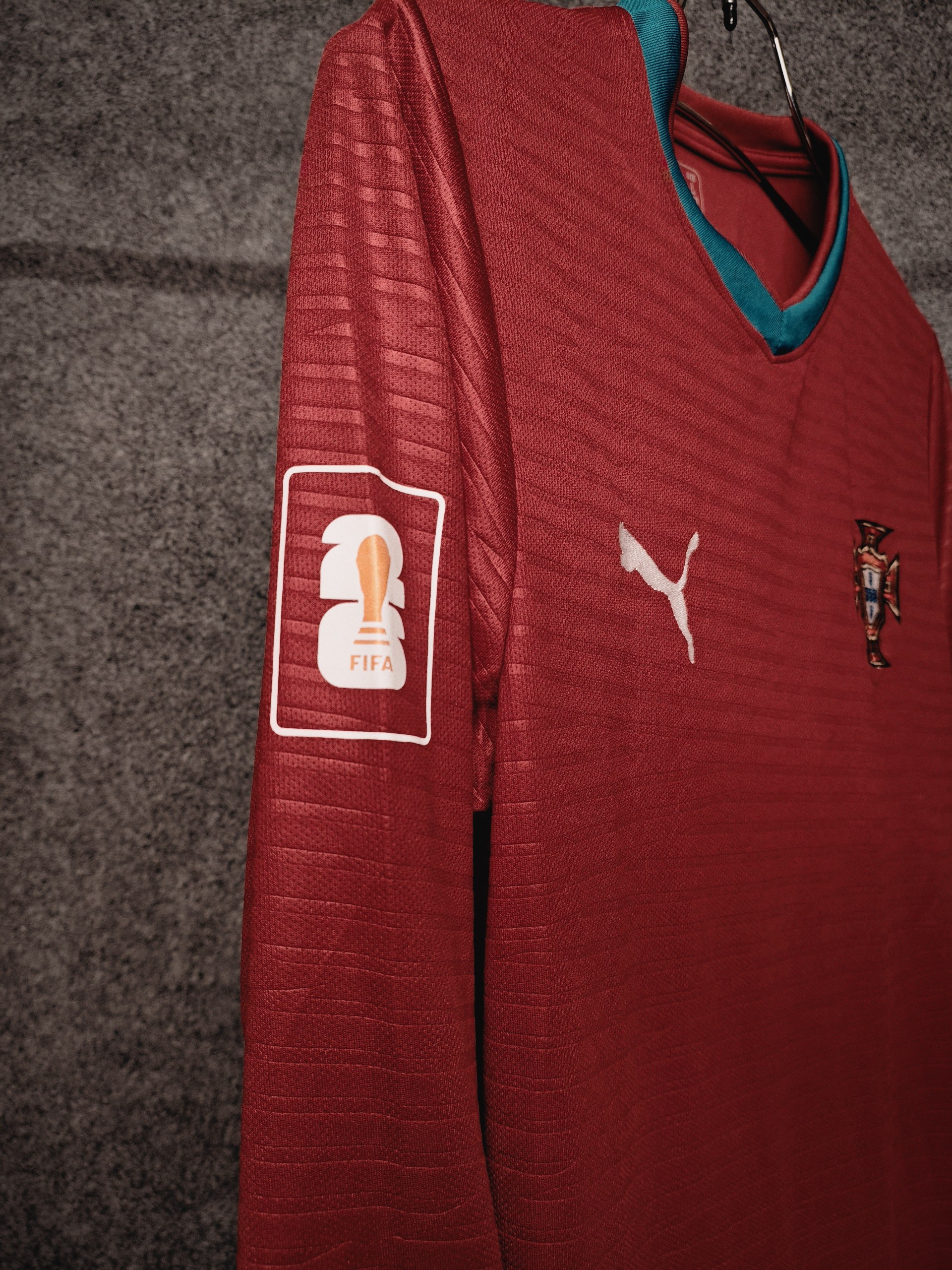 Portugal Home Jersey 2026 Full Sleeve BD Premium Edition from FanLet BD